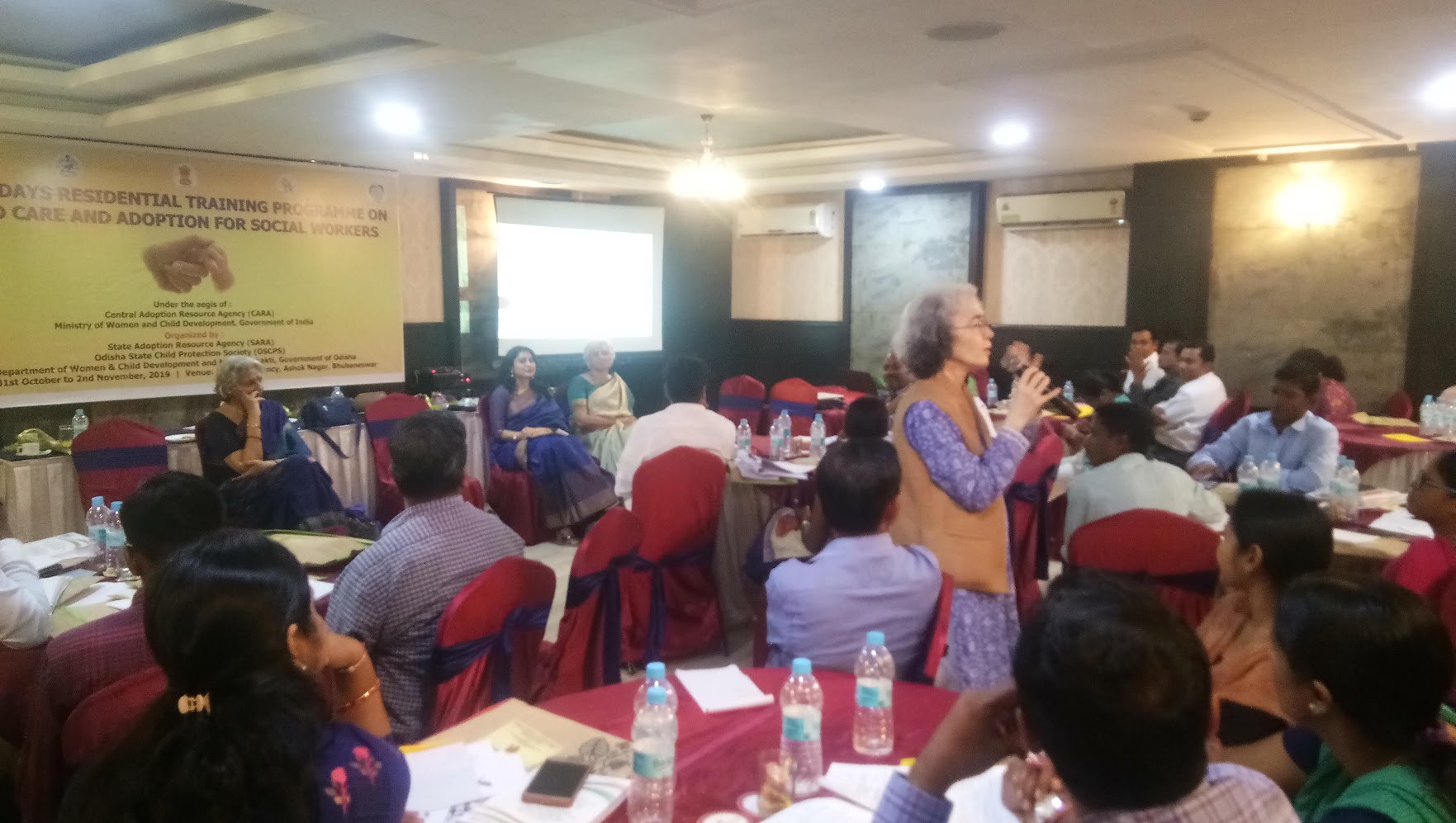 Three Days Residential Training Workshop for Social Workers at Bhubaneshwar, Odisha for the Social Workers of Odisha and Jharkhand from 31st October to 2nd November, 2019